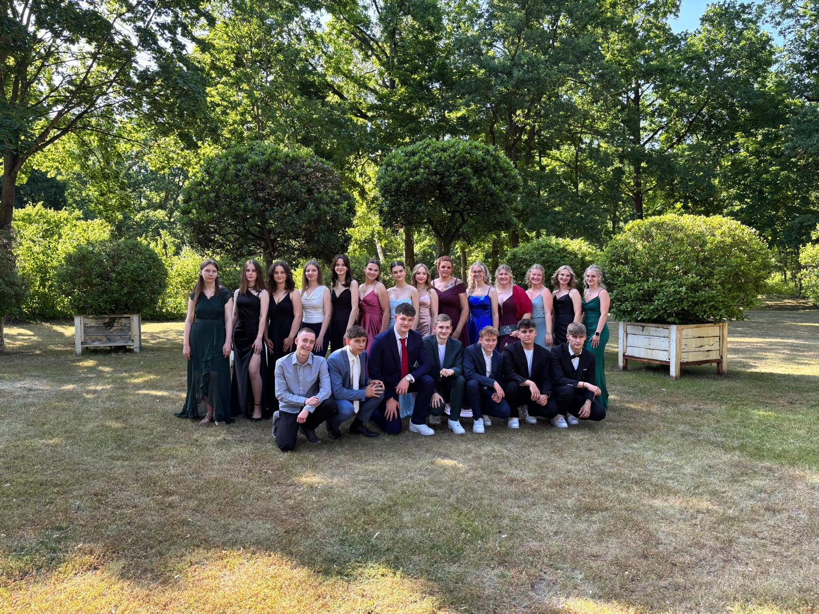 Absolventen der 10. Klasse