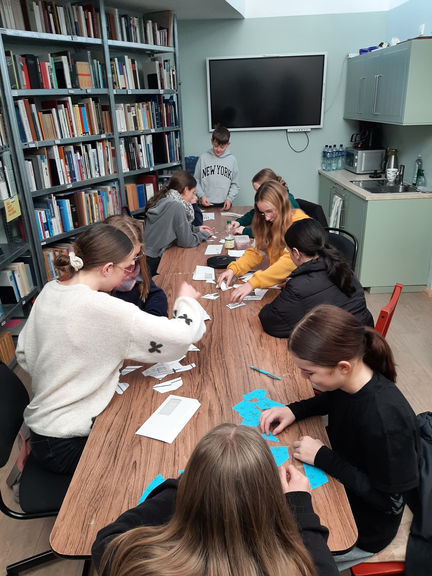 GiG-Klasse in der Synagoge