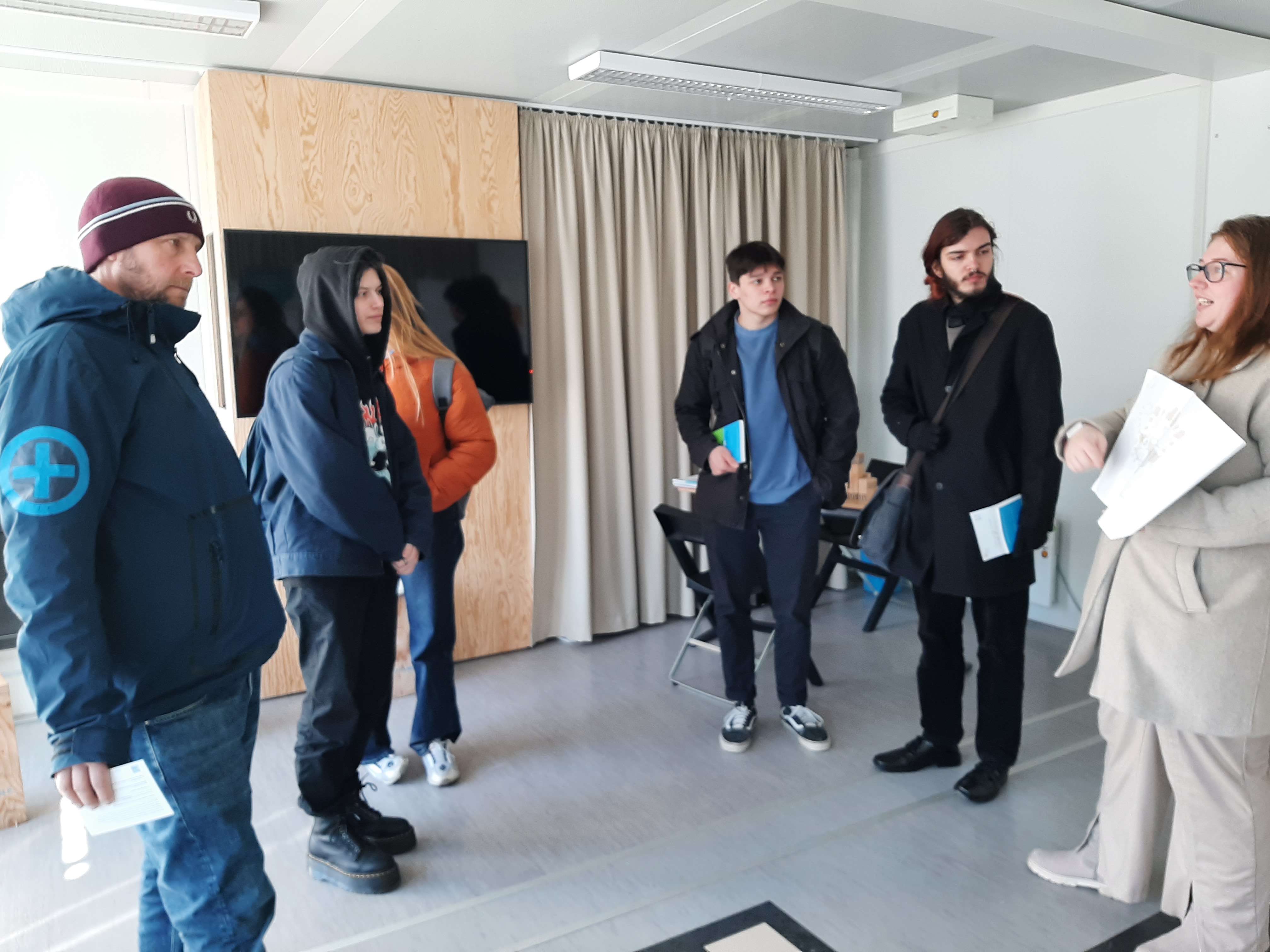 Schüler im House of One