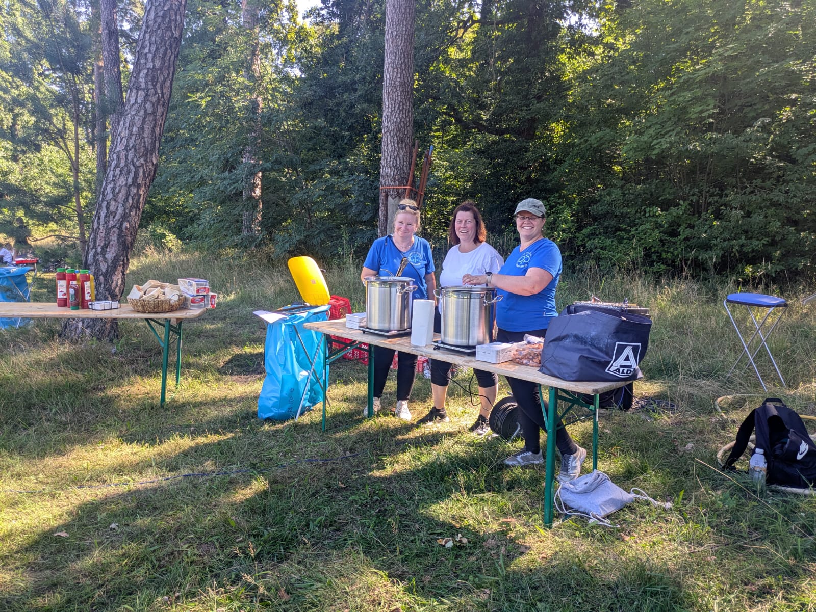 Förderverein beim Sportfest