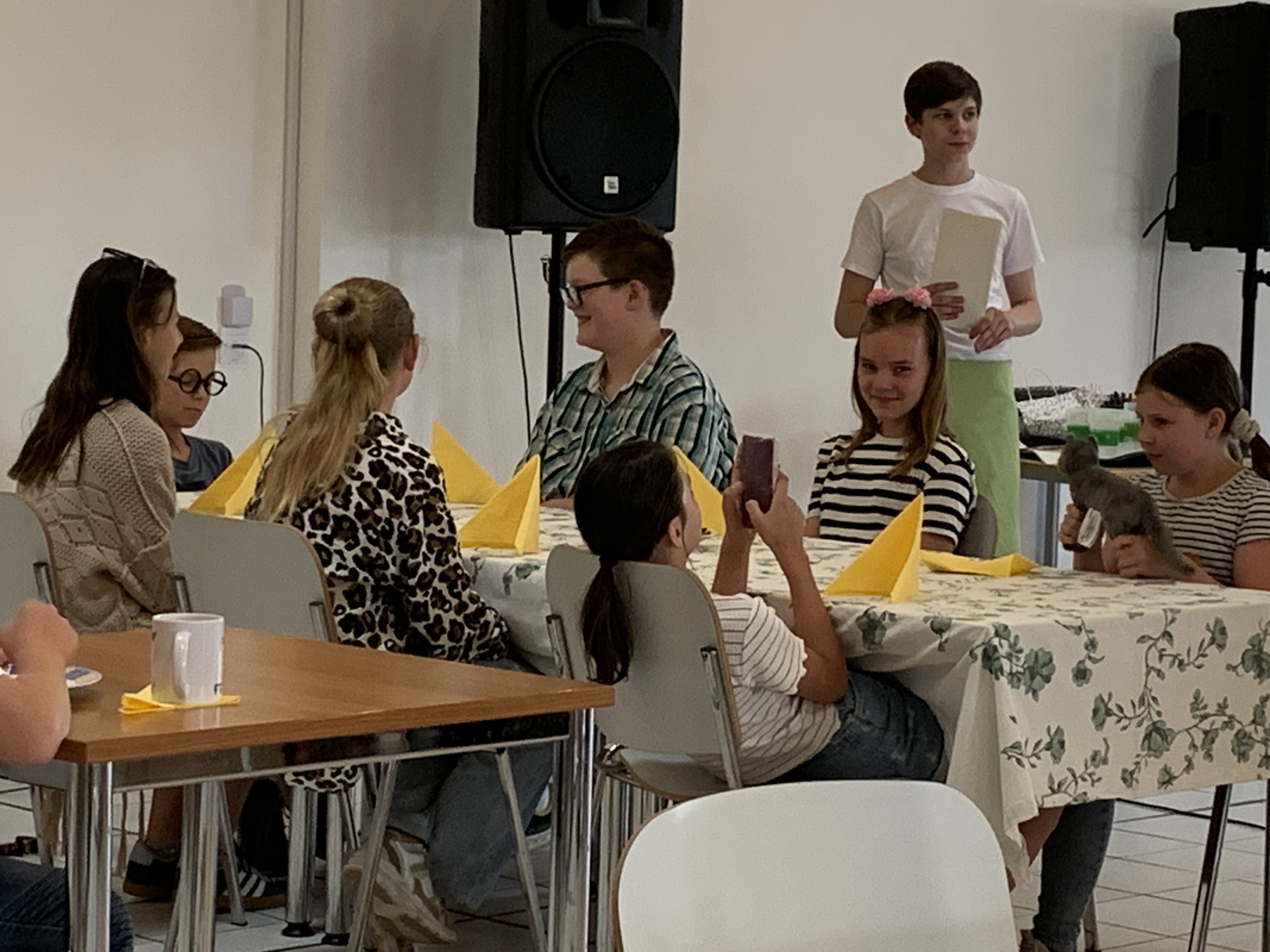 Klasse 5 stellt ihr Projekt vor