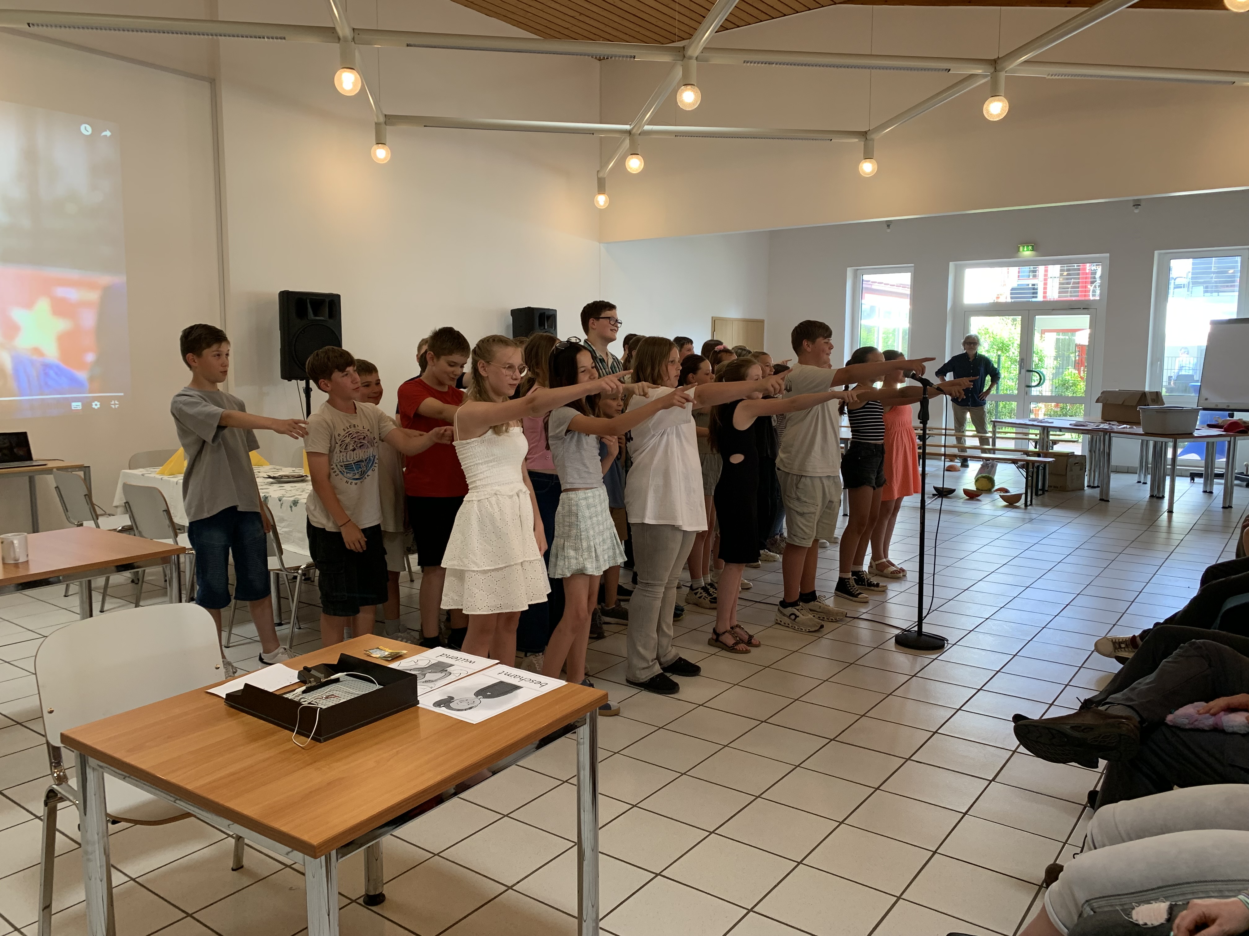 Klasse 5 stellt ihr Projekt vor