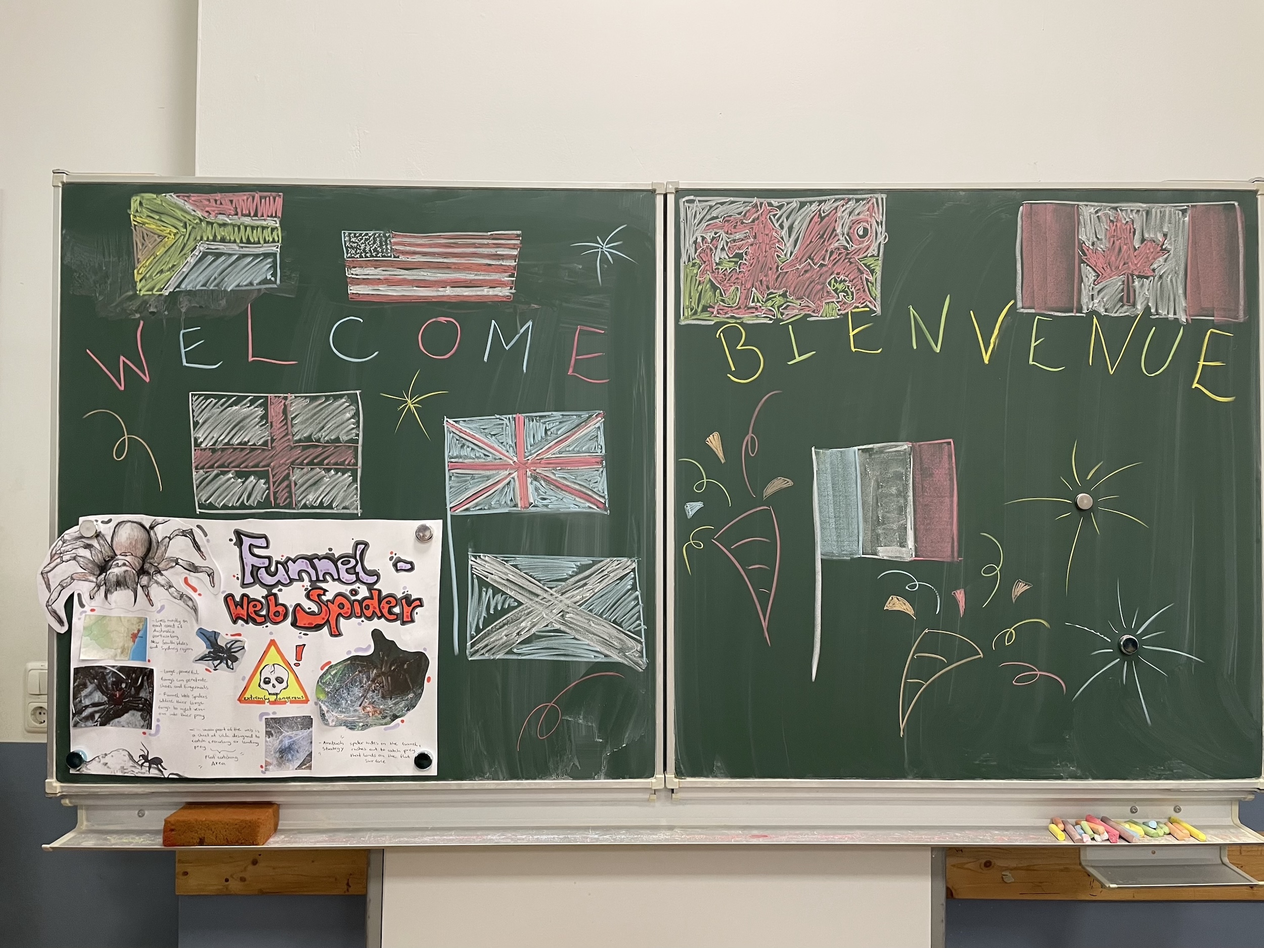 Tafel der Fachschaften Englisch und Französisch