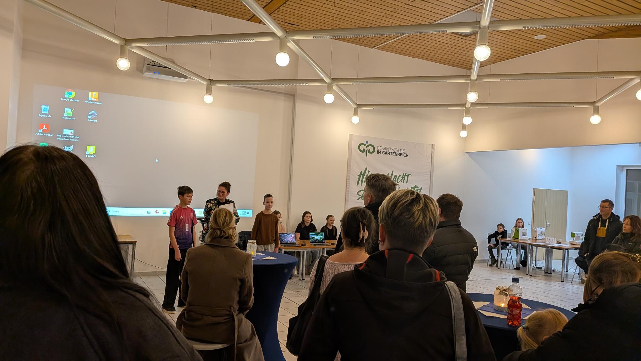 Präsentation des Themenkreises „Pflanzen“ in Klasse 6